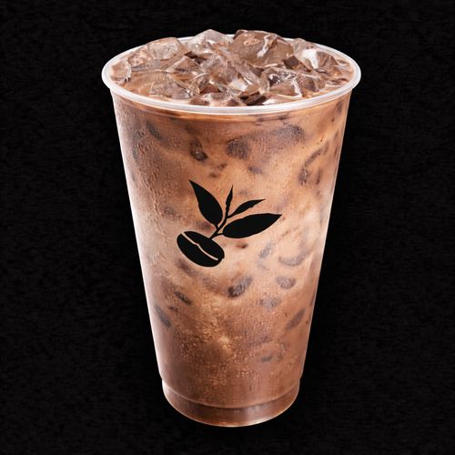 Iced Mimosa Chocolate — the richest chocolate on the Charming Cafe menu
